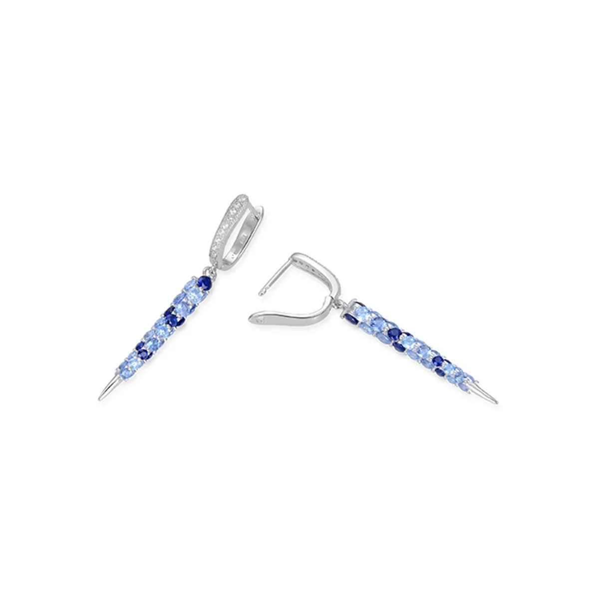 Pendientes Atli Plata De Ley 925 - Atli AZUL - Image 3