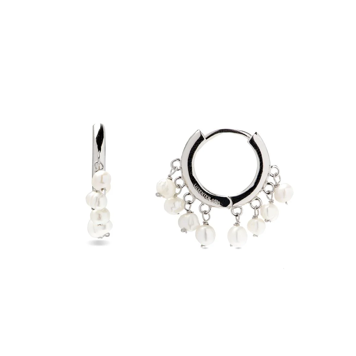Pendientes Atly Plata De Ley 925 - Atly BLANCO