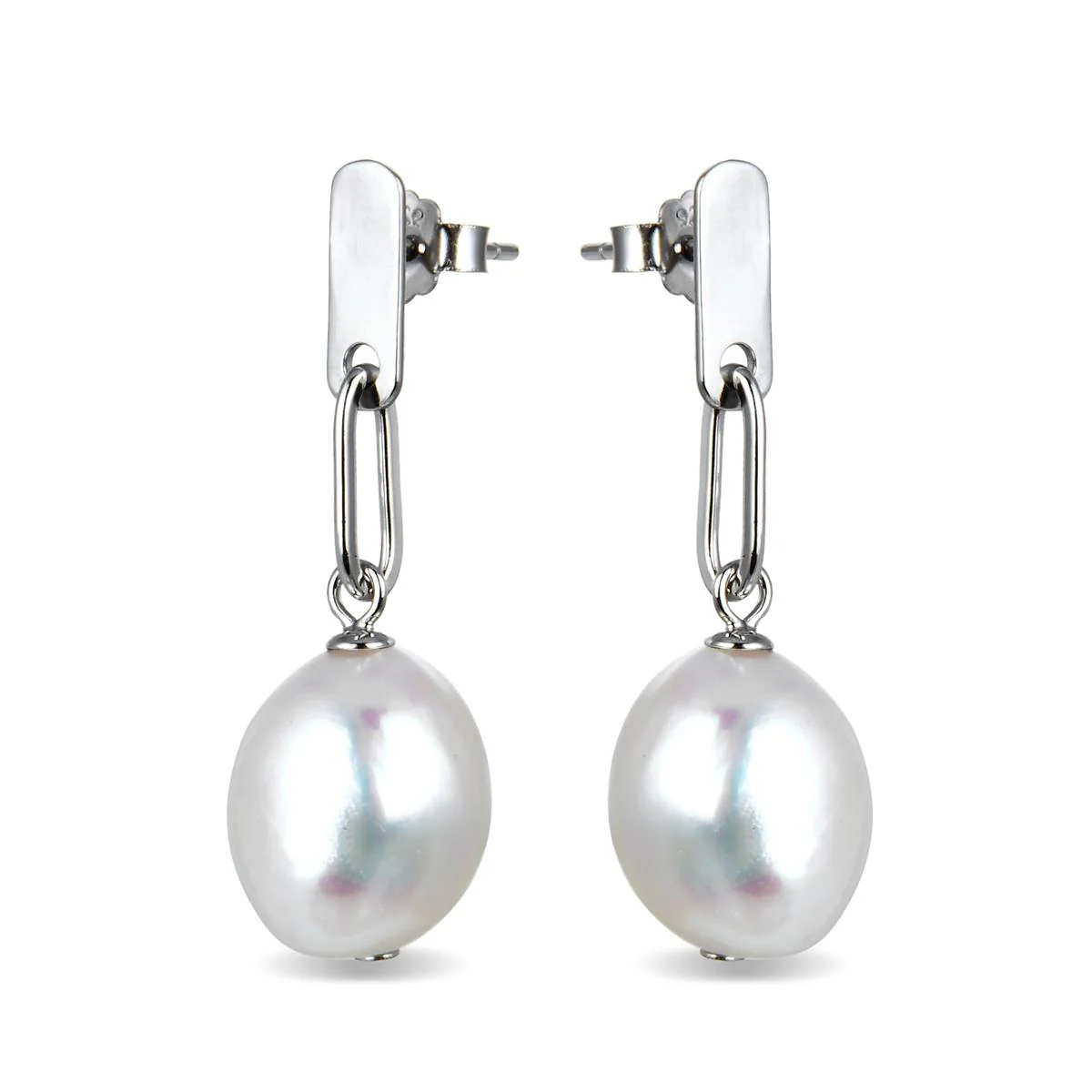 Pendientes Auma Plata De Ley 925 - Auma BLANCO - Image 2