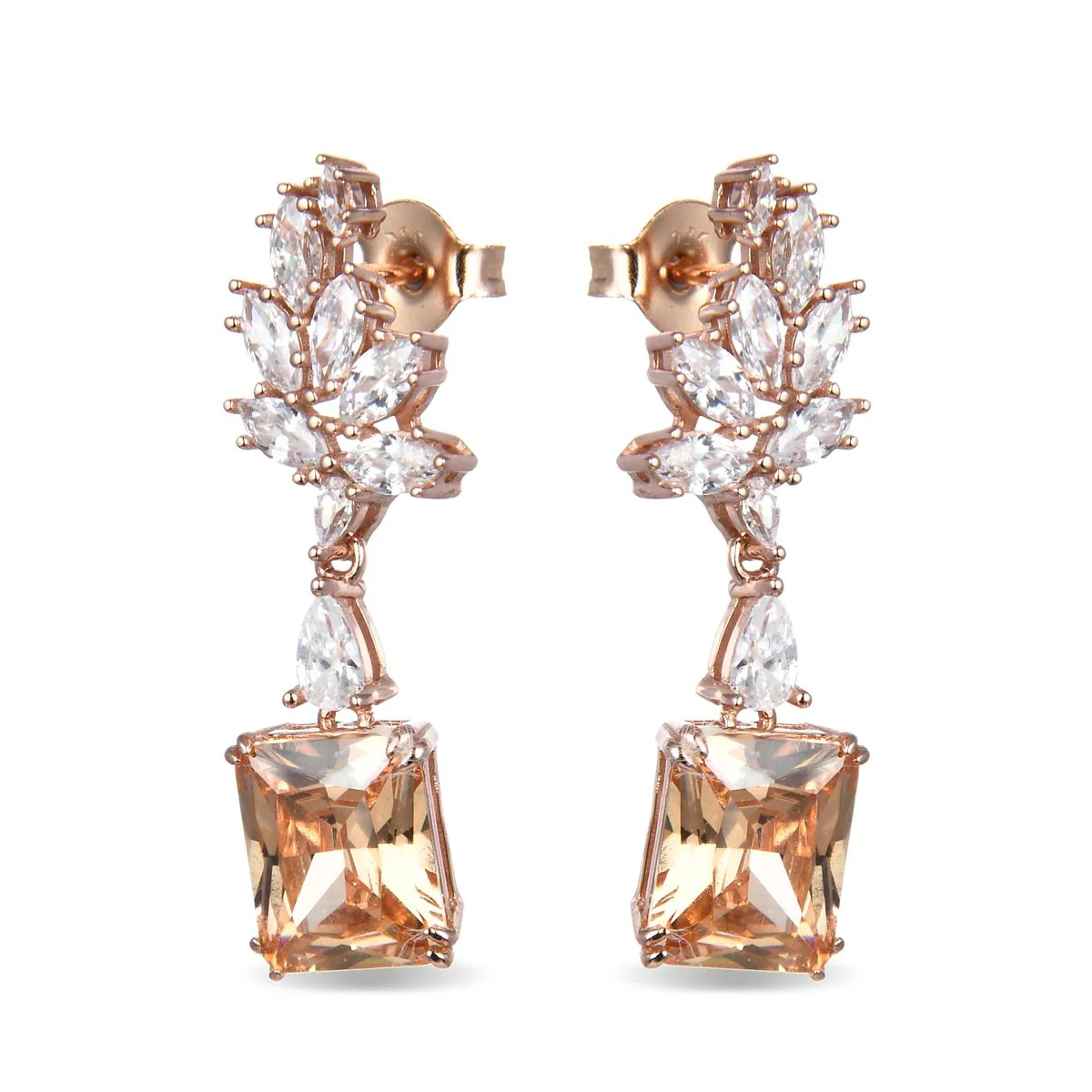 Pendientes Awig Plata De Ley 925 - Awig NARANJA - Image 2