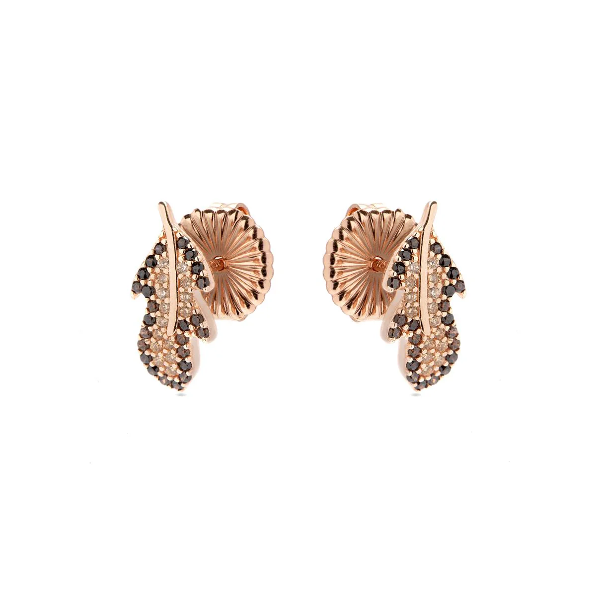 Pendientes Axne Plata De Ley 925 - Axne ROSA - Image 2