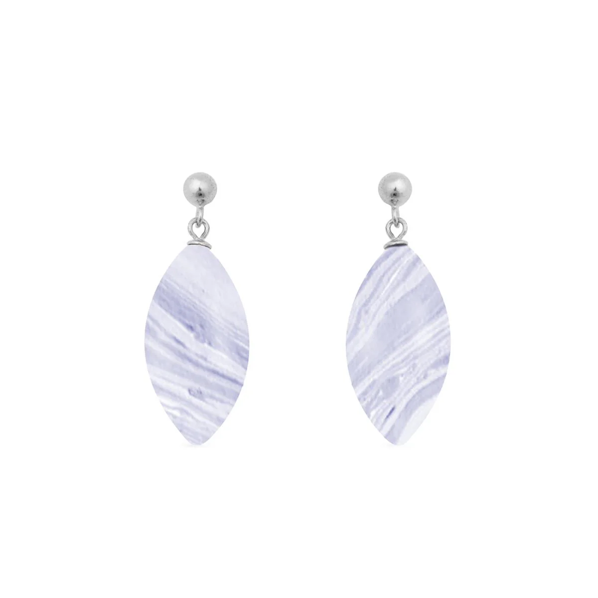 Pendientes Ayom Plata De Ley 925 - Ayom AZUL