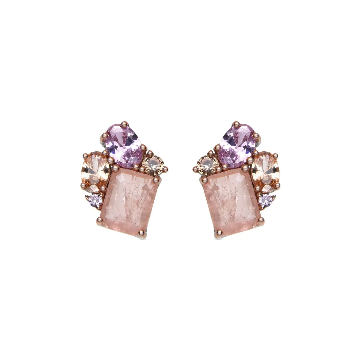 Pendientes Baelu Plata de Ley 925 - Baelu ROSA