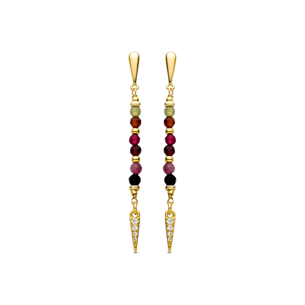 Pendientes Baklo Plata de Ley 925 - Baklo MULTICOLOR