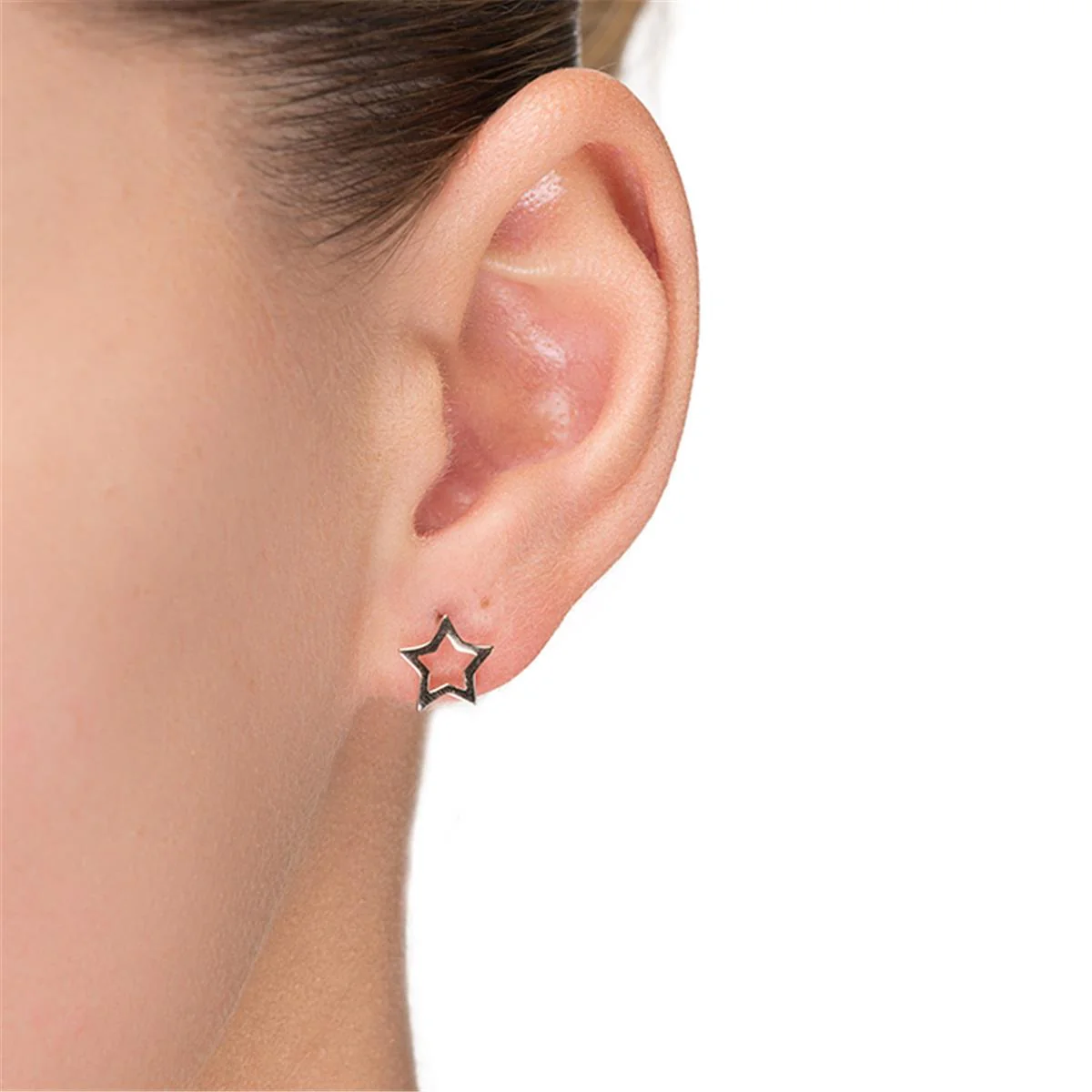 Pendientes Bandoead Plata De Ley 925 - Bandoead GRIS - Image 2