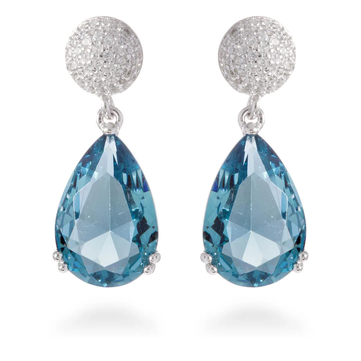 Pendientes Bendap Plata De Ley 925 - Bendap AZUL