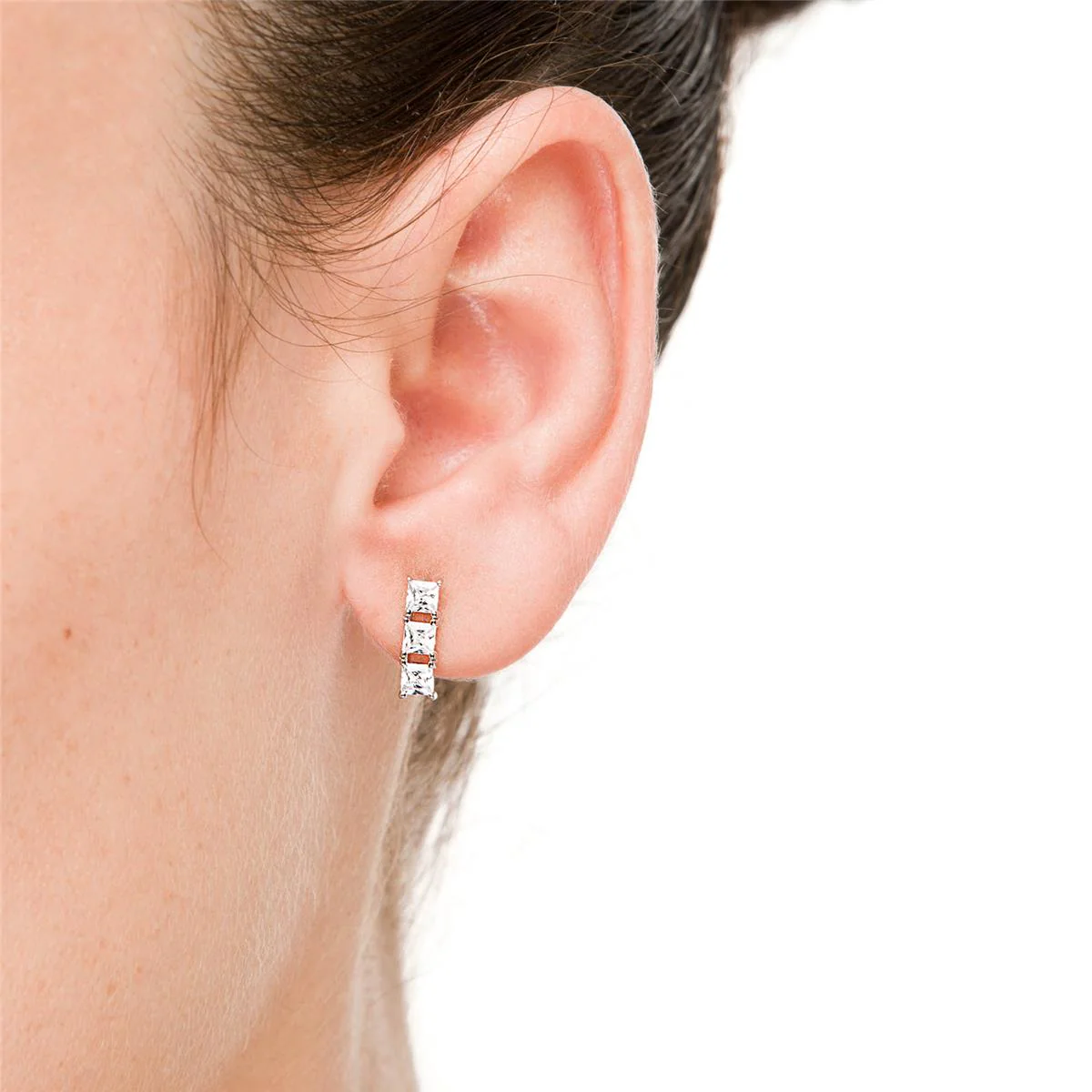 Pendientes Berla Plata De Ley 925 - Berla BLANCO - Image 2