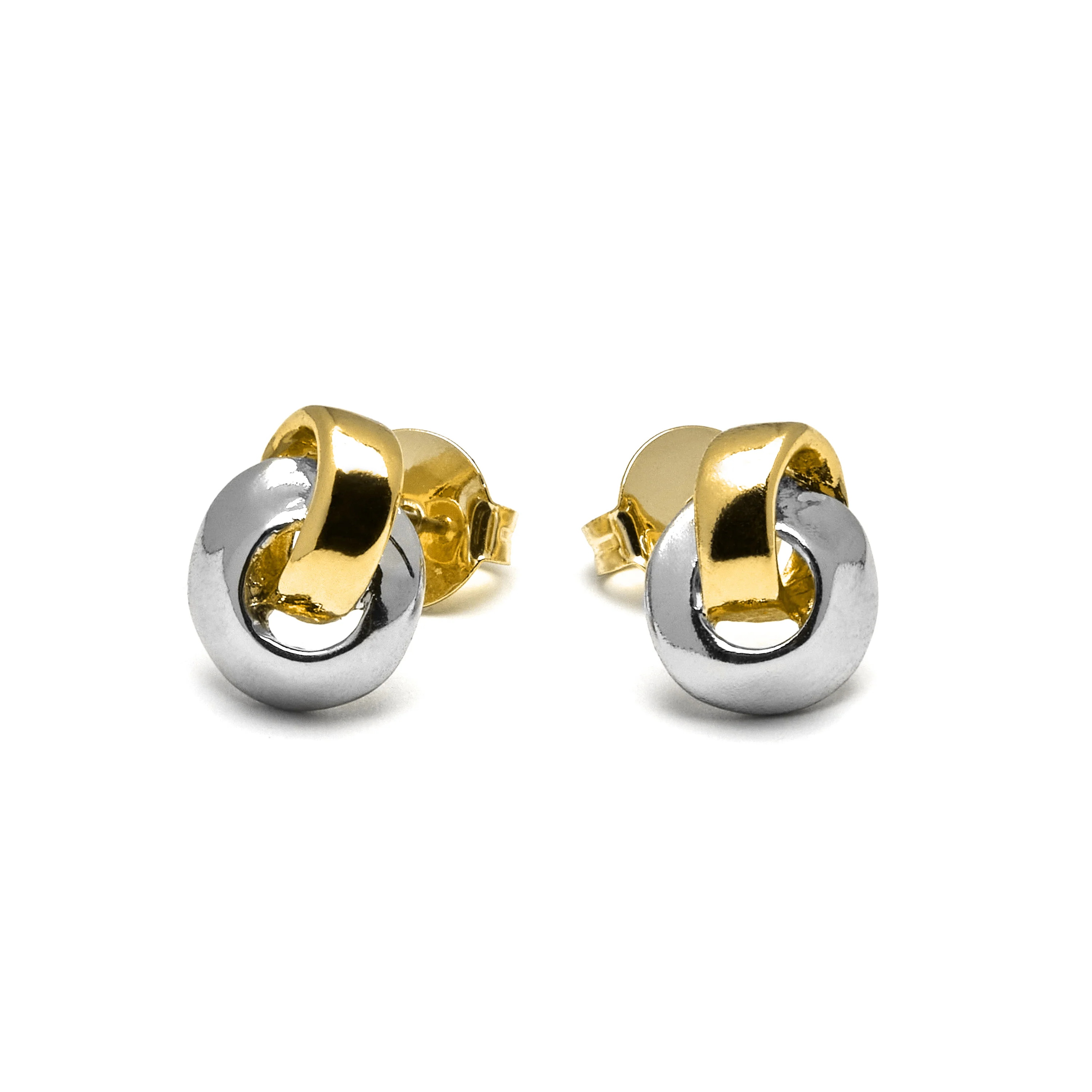 Pendientes acabados en oro amarillo 18K - Bocar - Image 3