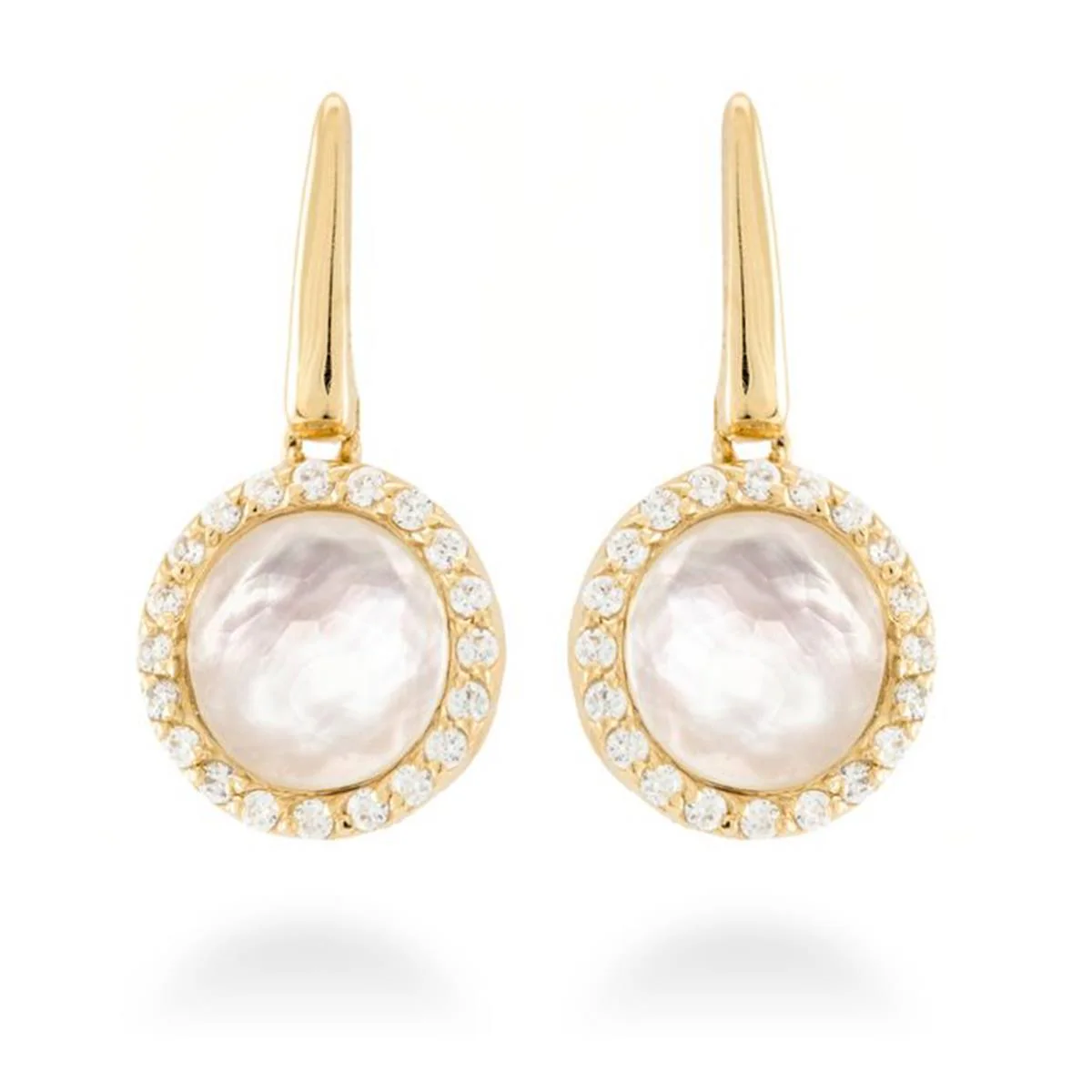 Pendientes Bodua Plata De Ley 925 - Bodua BLANCO