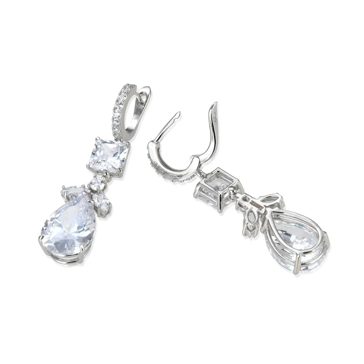 Pendientes Bubas Plata De Ley 925 - Bubas BLANCO - Image 3