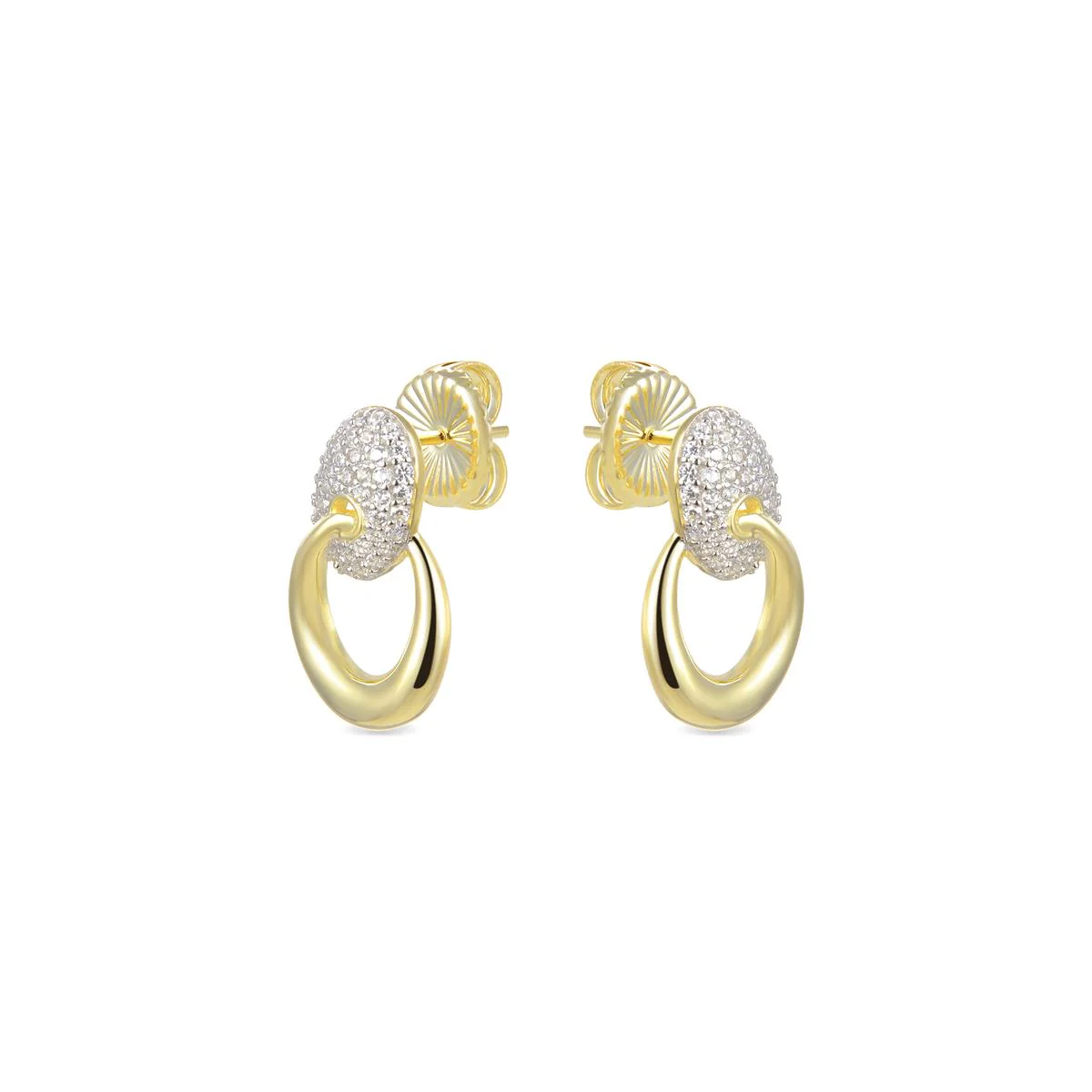 Pendientes Buwa Plata De Ley 925 - Buwa BLANCO - Image 2