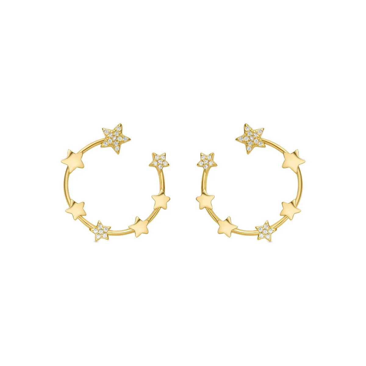 Pendientes Cakit Plata De Ley 925 - Cakit BLANCO