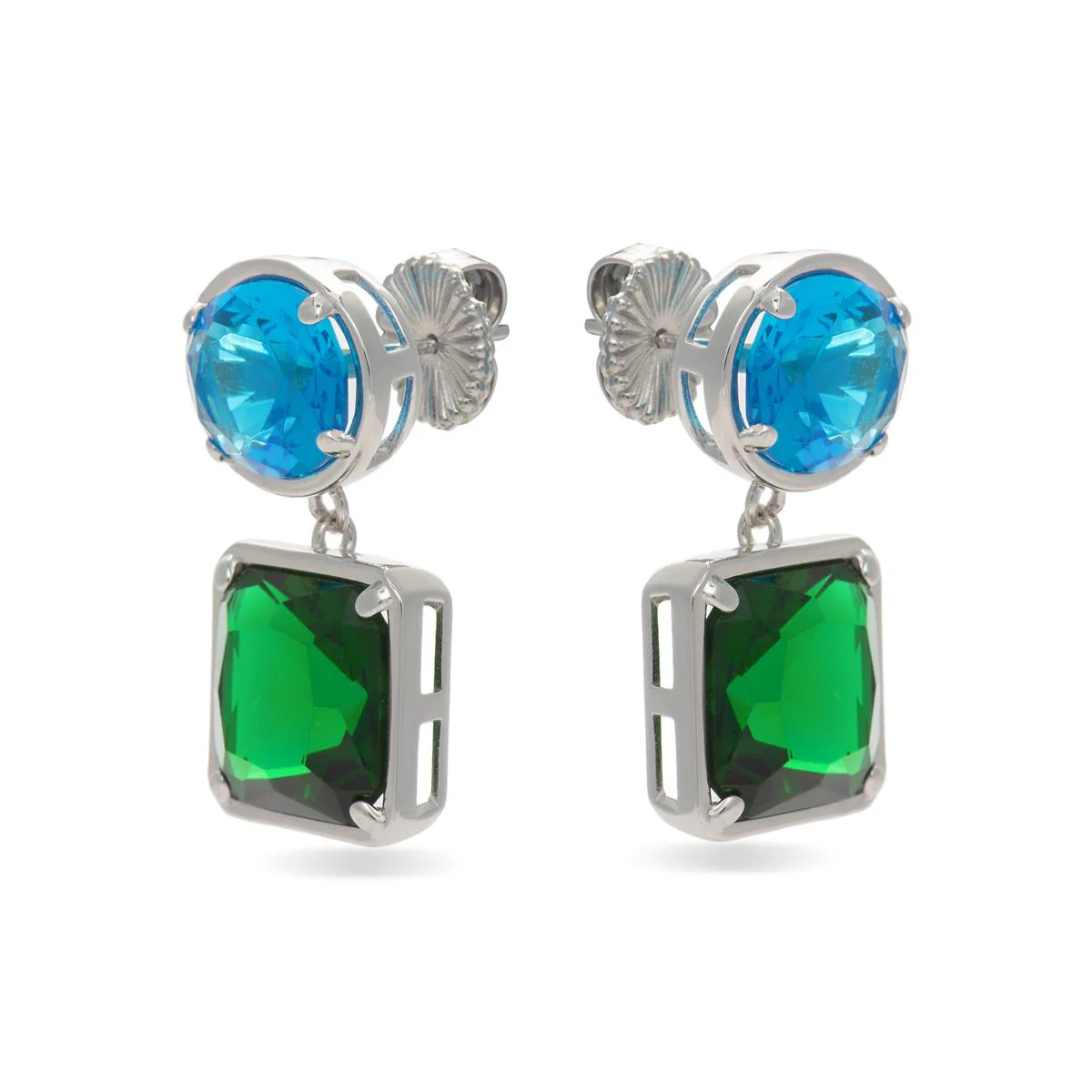Pendientes Cathame Plata De Ley 925 - Cathame AZUL - Image 2