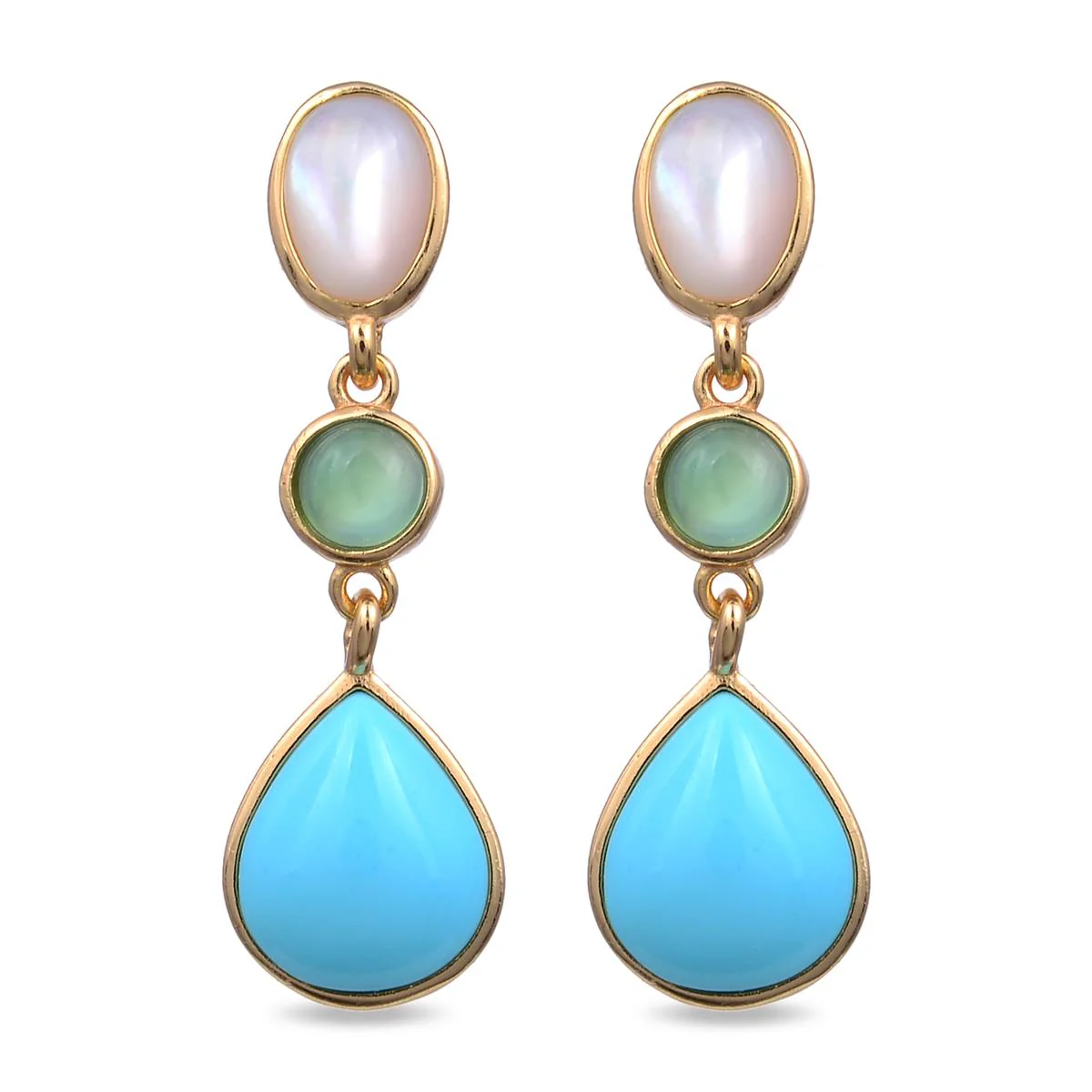 Pendientes Cefos Plata De Ley 925 - Cefos MULTICOLOR