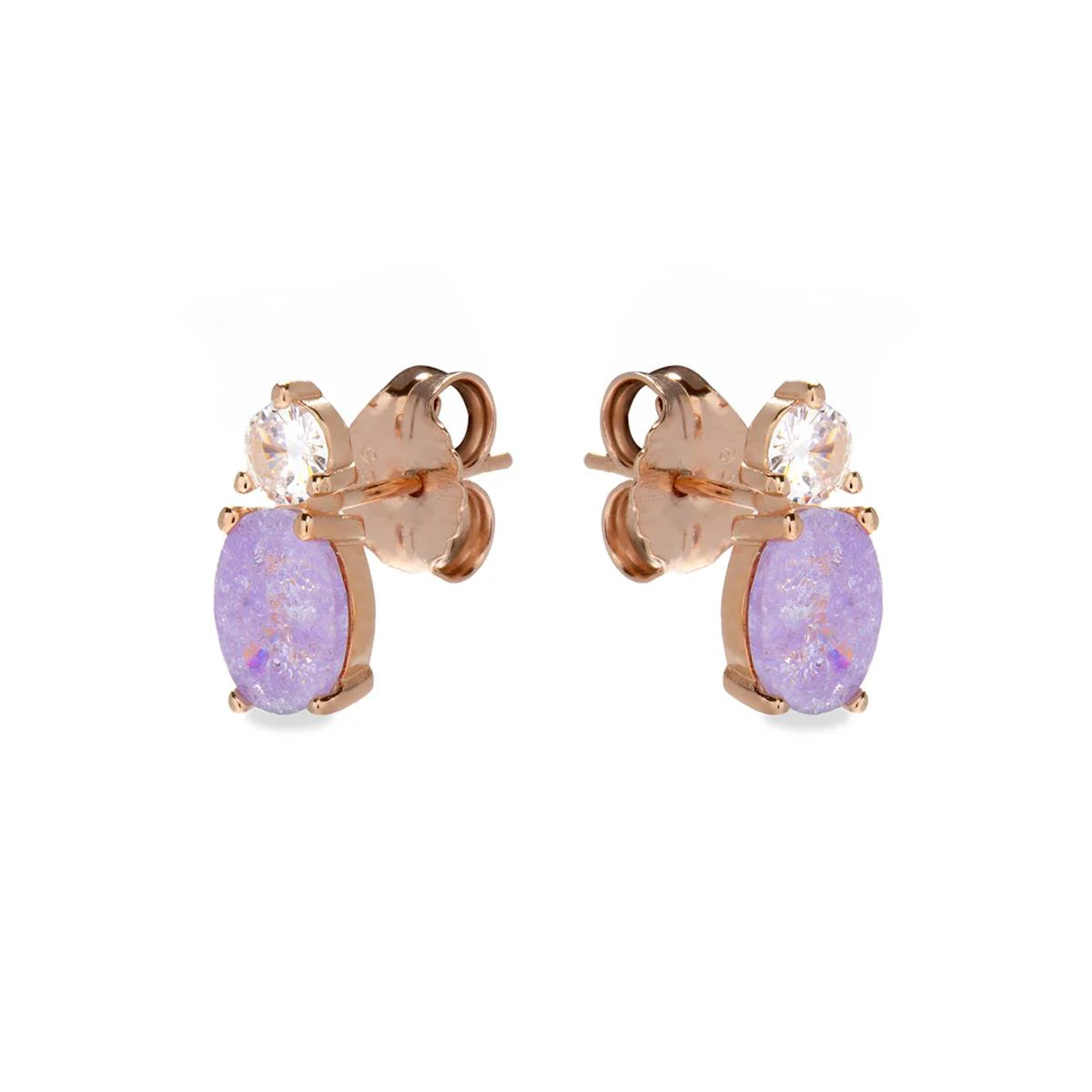 Pendientes Ceoljo Plata De Ley 925 - Ceoljo MORADO - Image 2