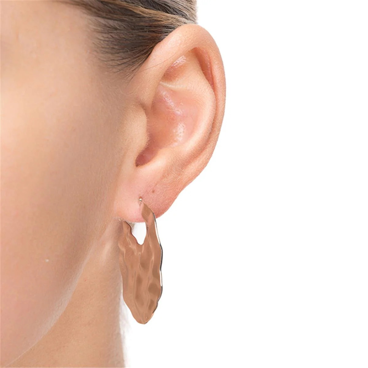 Pendientes Chenche acabado en Rodio - Chenche GRIS - Image 2