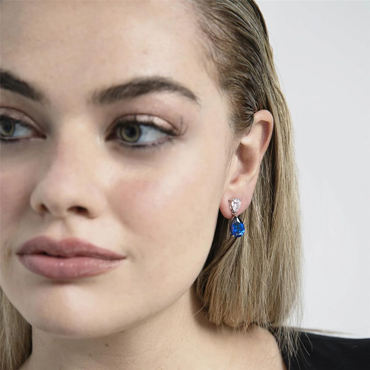 Pendientes Chenwa Plata de Ley 925 - Chenwa AZUL - Image 2