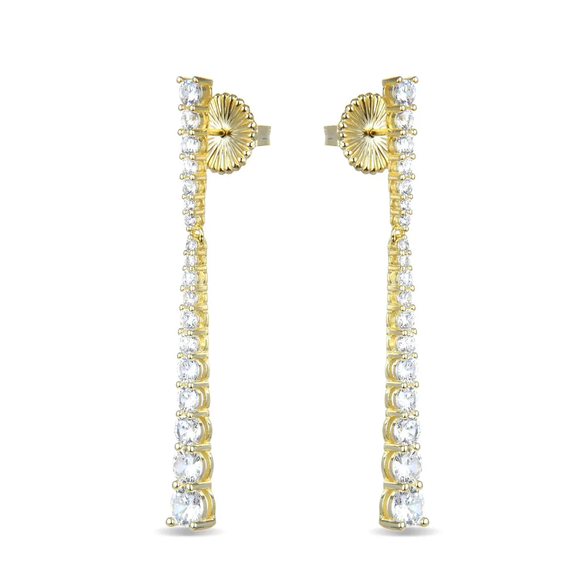 Pendientes Chetman Plata De Ley 925 - Chetman BLANCO - Image 2