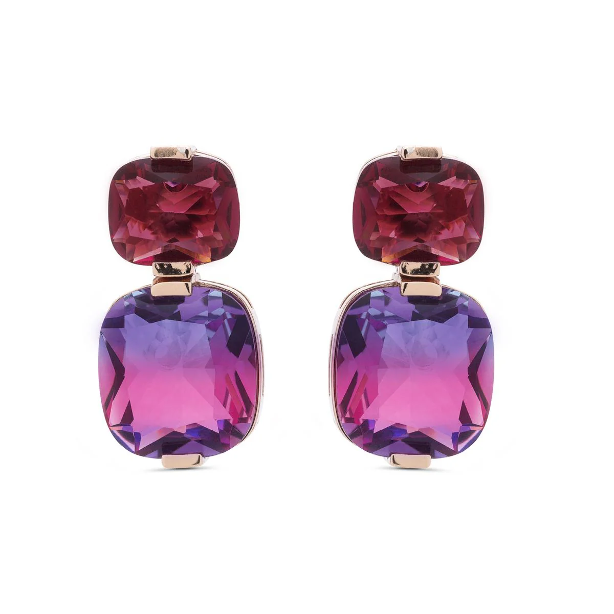 Pendientes Ciamas Plata De Ley 925 - Ciamas ROSA