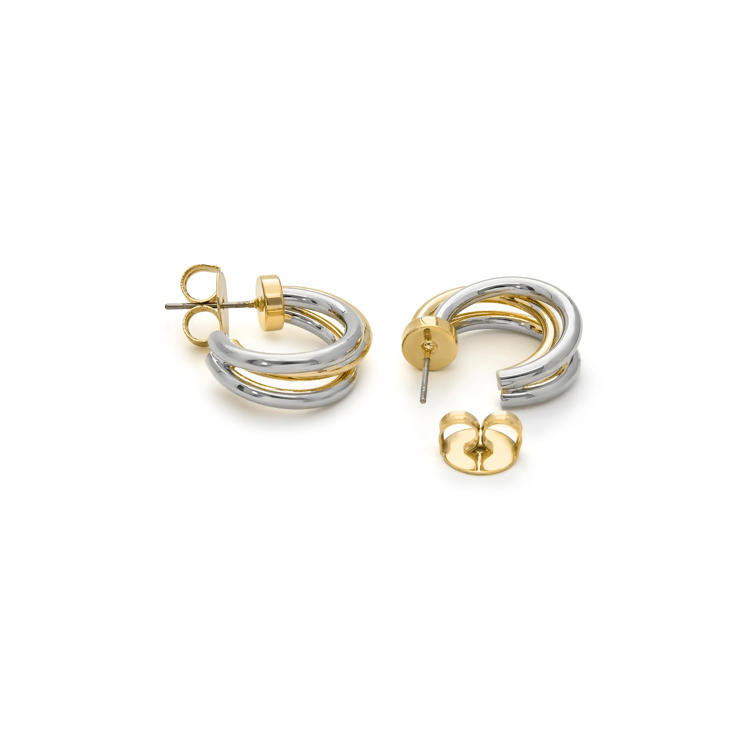 Pendientes acabado en oro amarillo 18k - Coeza - Image 5