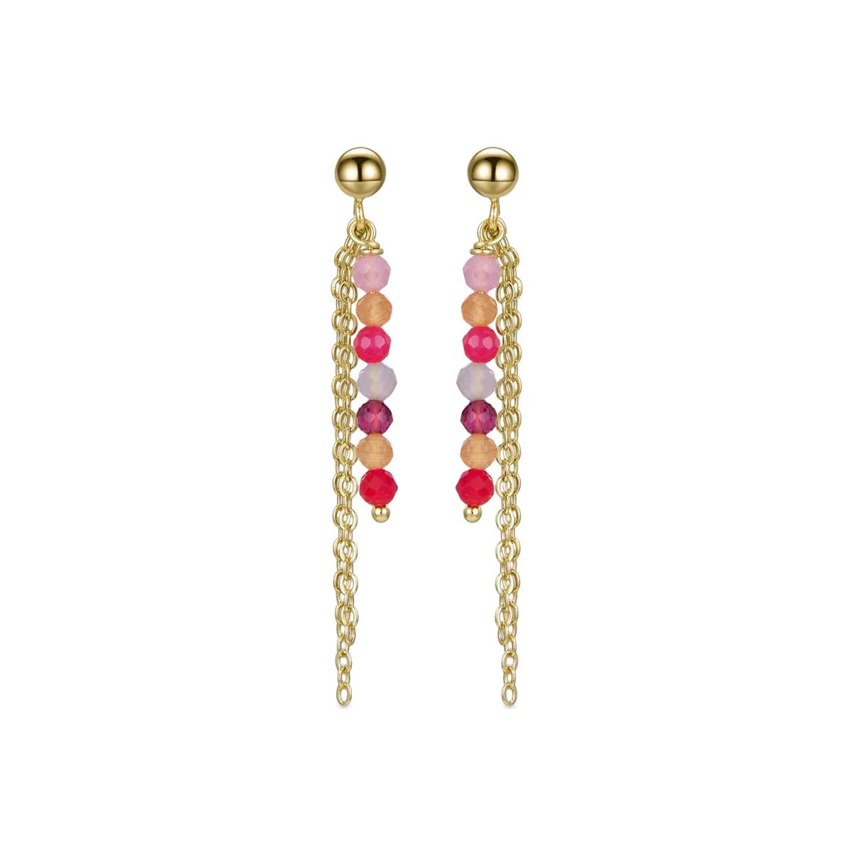 Pendientes Colme Plata De Ley 925 - Colme ROJO