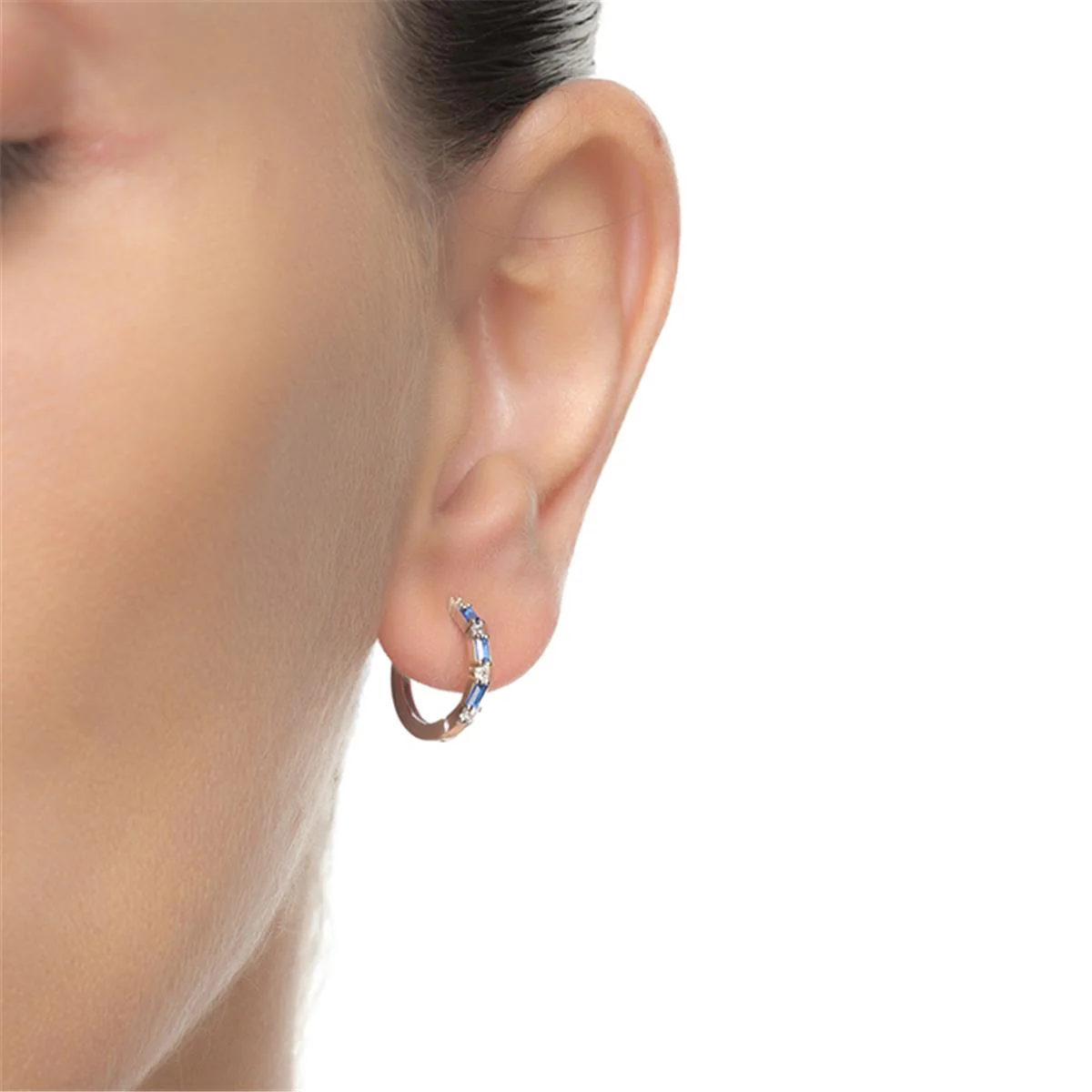 Pendientes cuthjack de plata de ley 925 - Cuthjack AZUL - Image 2