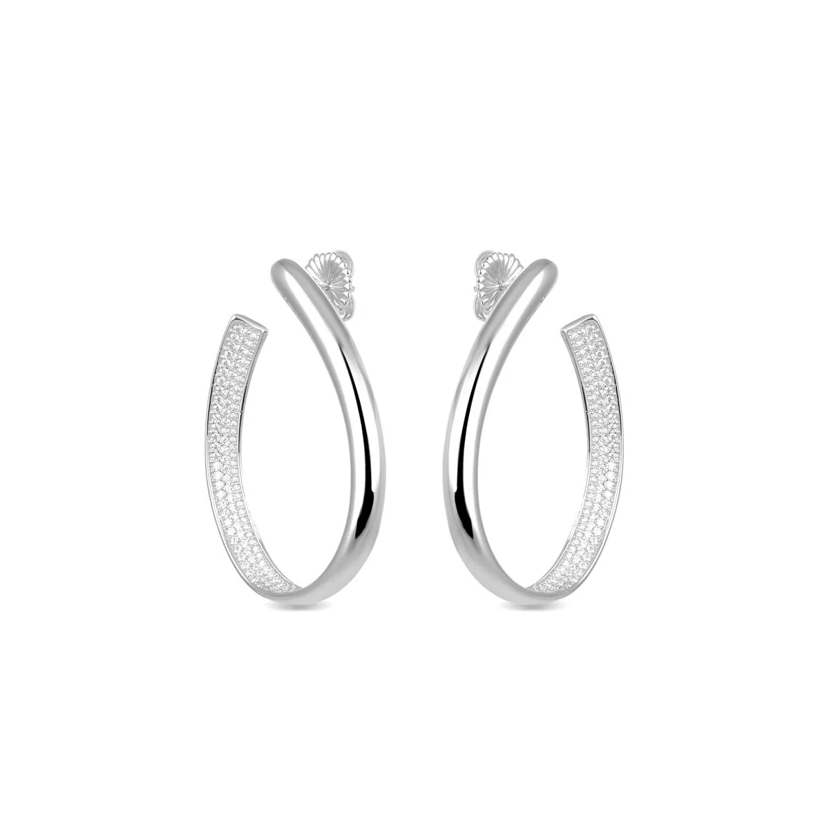 Pendientes Daferth Plata De Ley 925 - Daferth BLANCO - Image 2