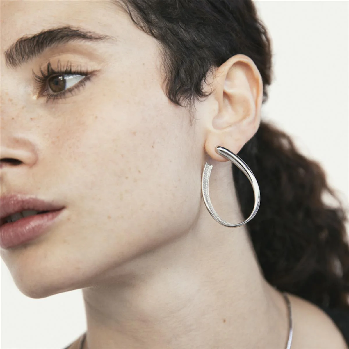 Pendientes Daferth Plata De Ley 925 - Daferth BLANCO - Image 4