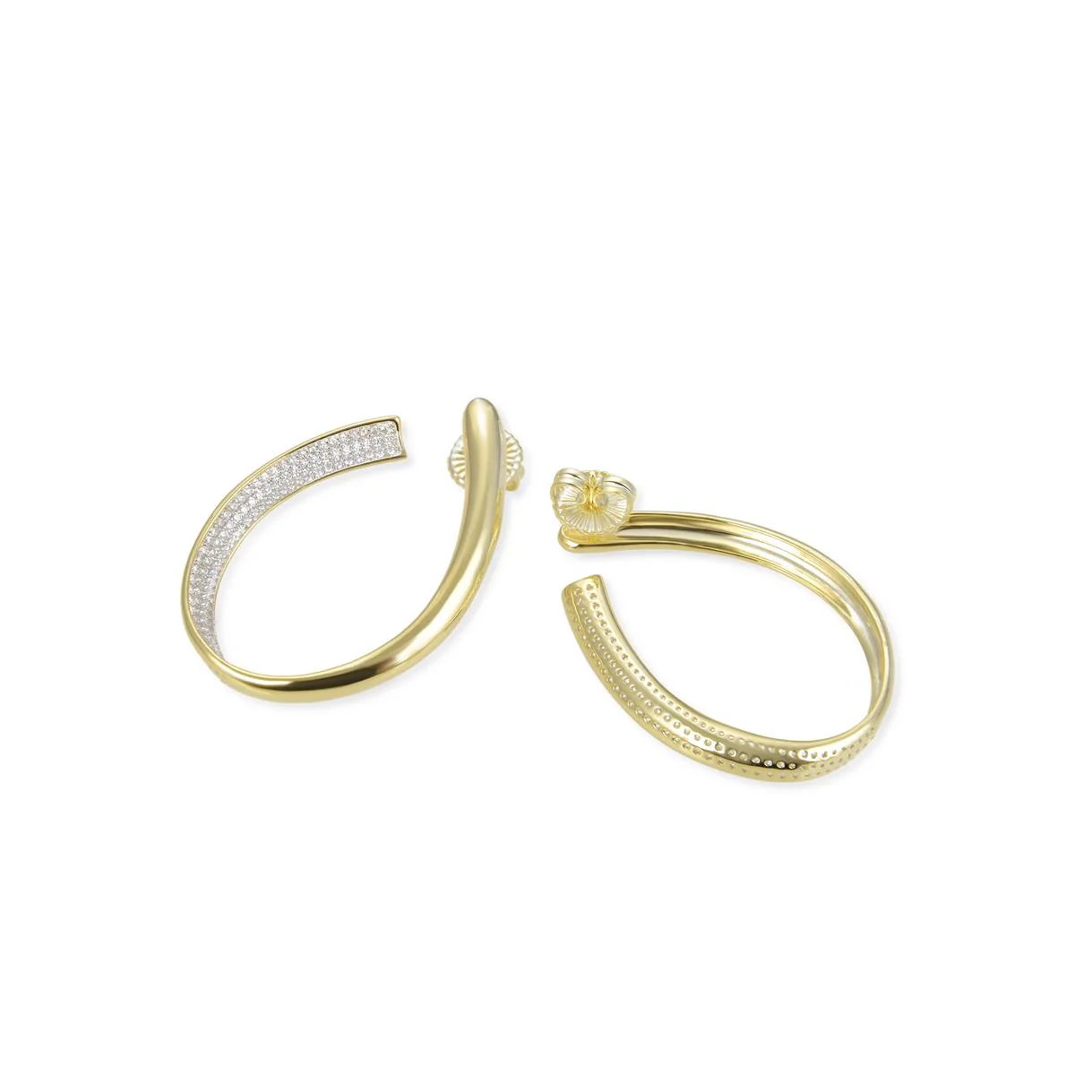 Pendientes Daferth Plata De Ley 925 - Daferth BLANCO - Image 3