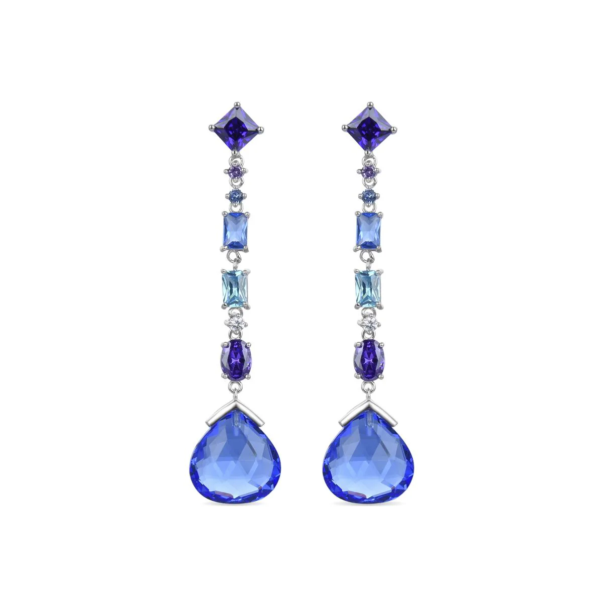 Pendientes Daily Plata De Ley 925 - Daily MULTICOLOR