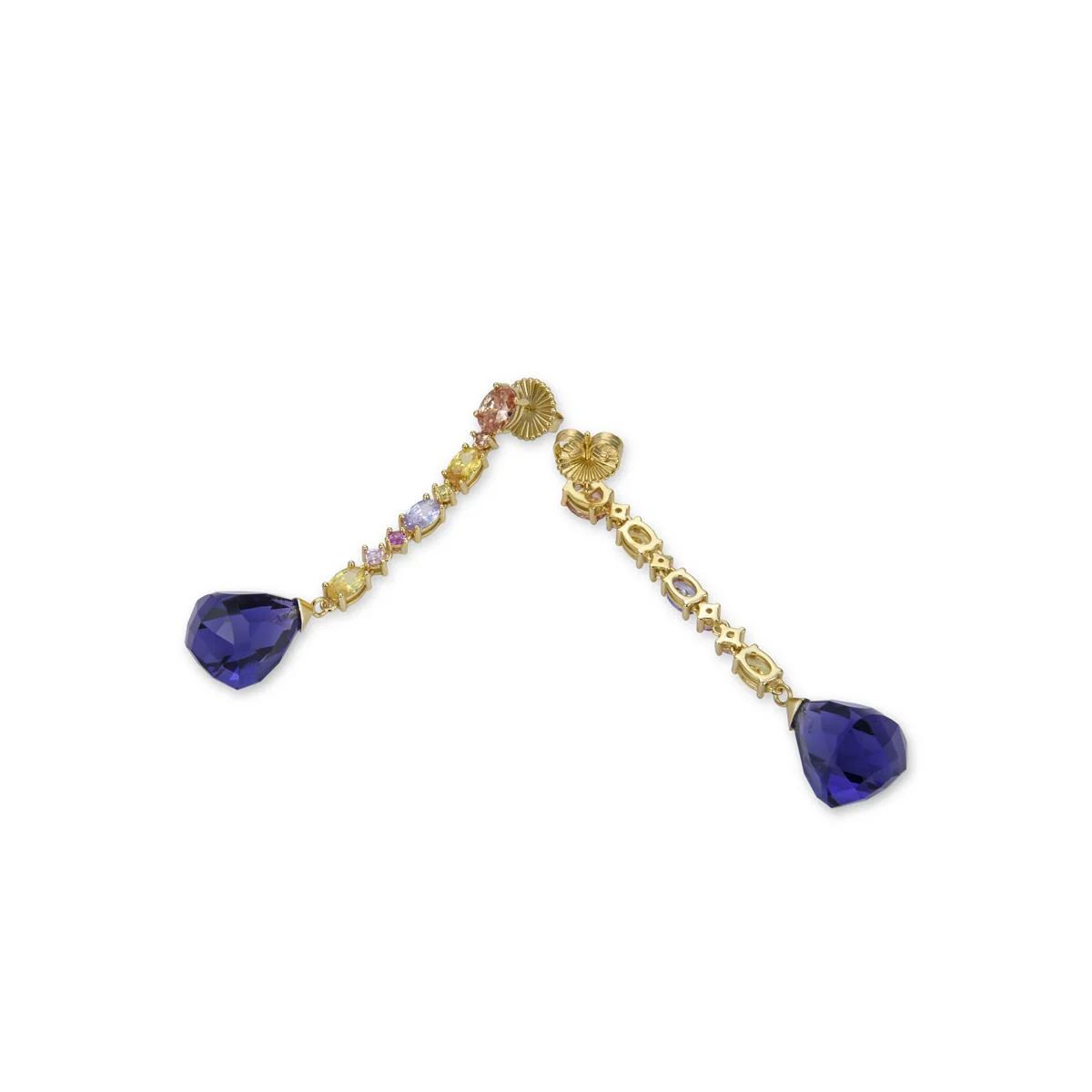 Pendientes Daily Plata De Ley 925 - Daily MULTICOLOR - Image 3