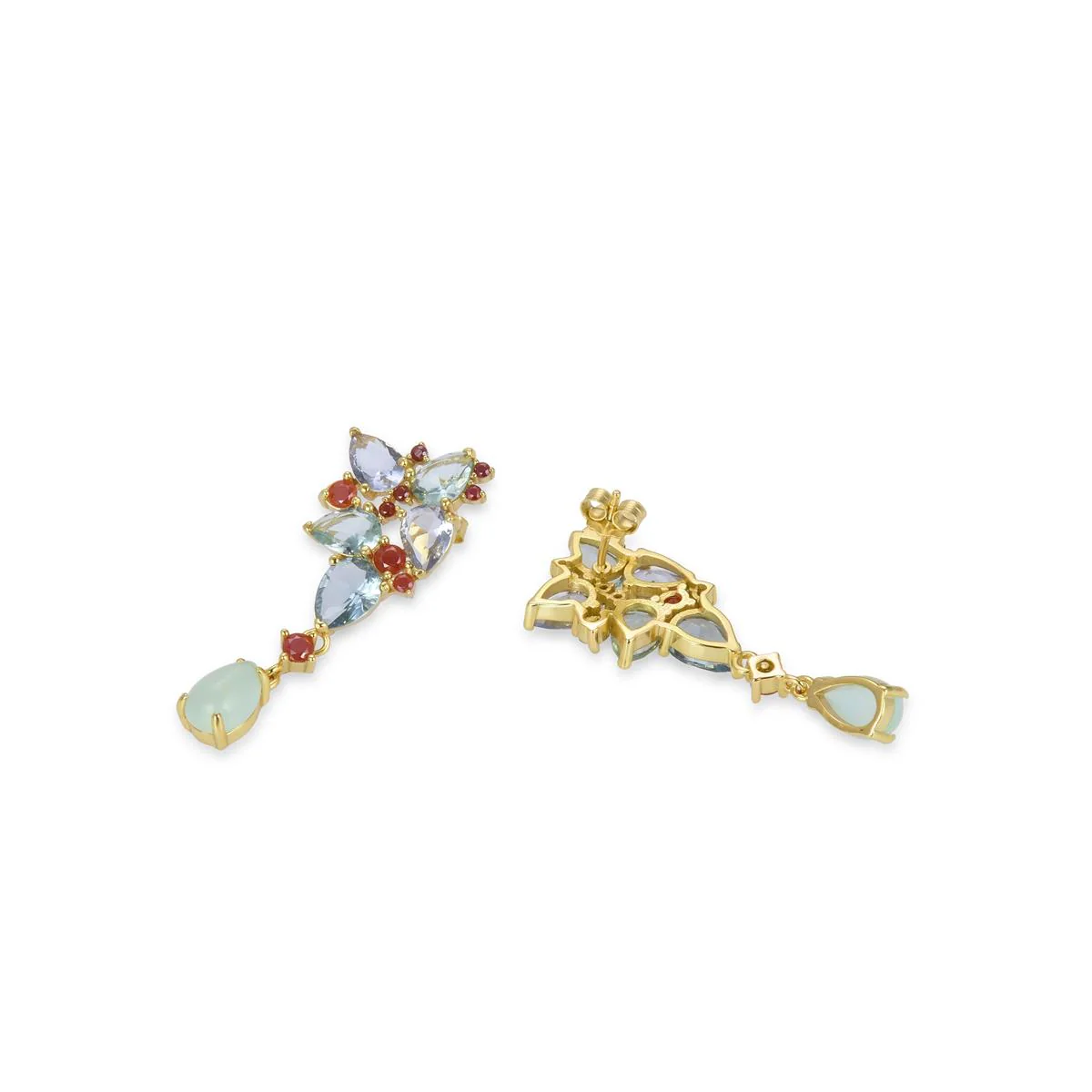 Pendientes Daisyma Plata De Ley 925 - Daisyma MULTICOLOR - Image 3