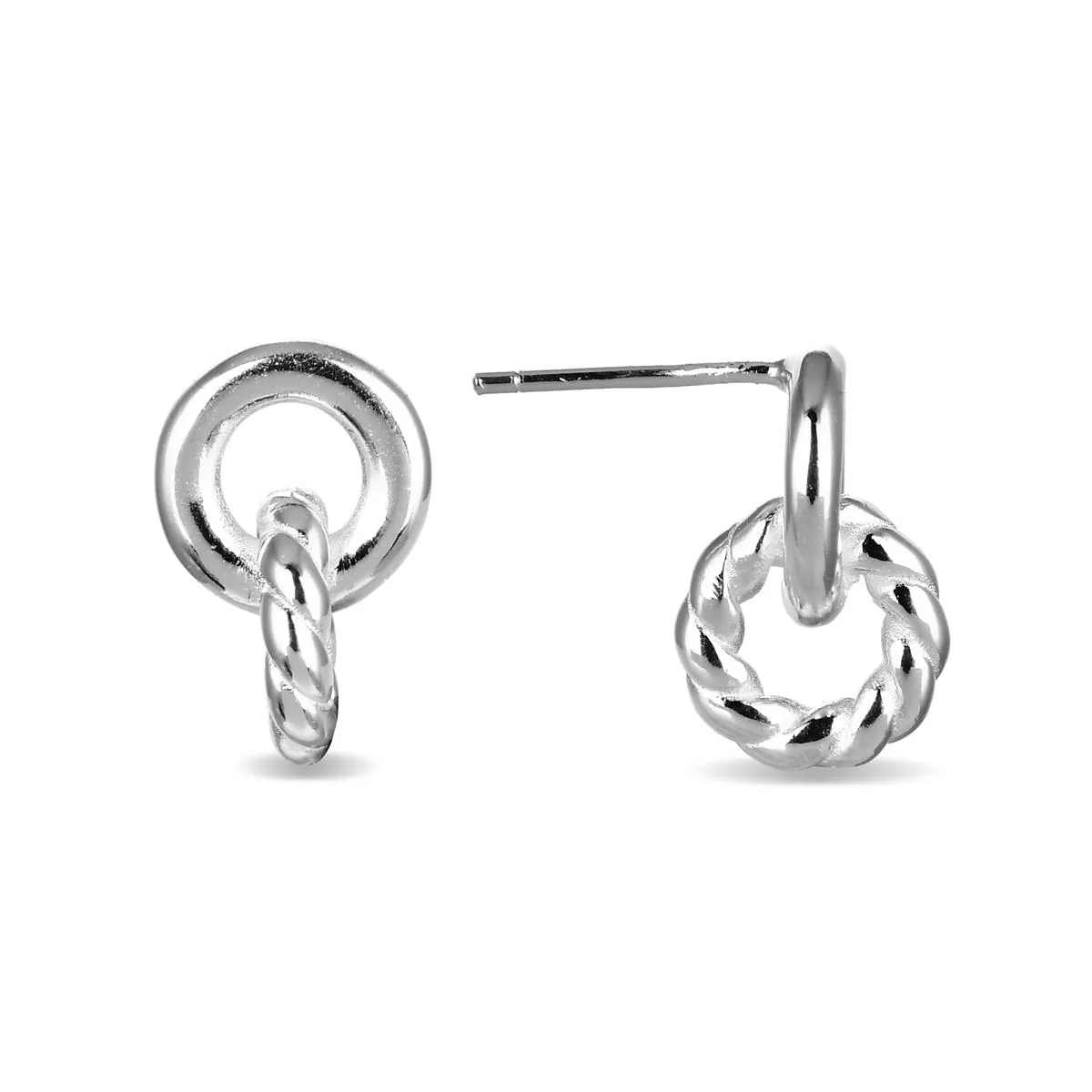 Pendientes Dakzex Plata De Ley 925 - Dakzex BLANCO