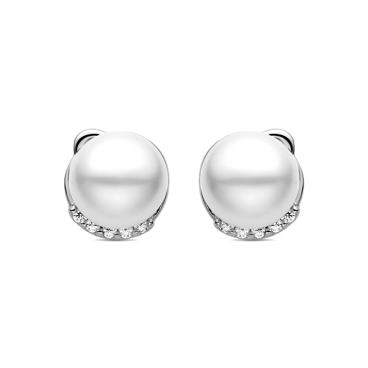 Pendientes Damwa Plata de Ley 925 - Damwa BLANCO