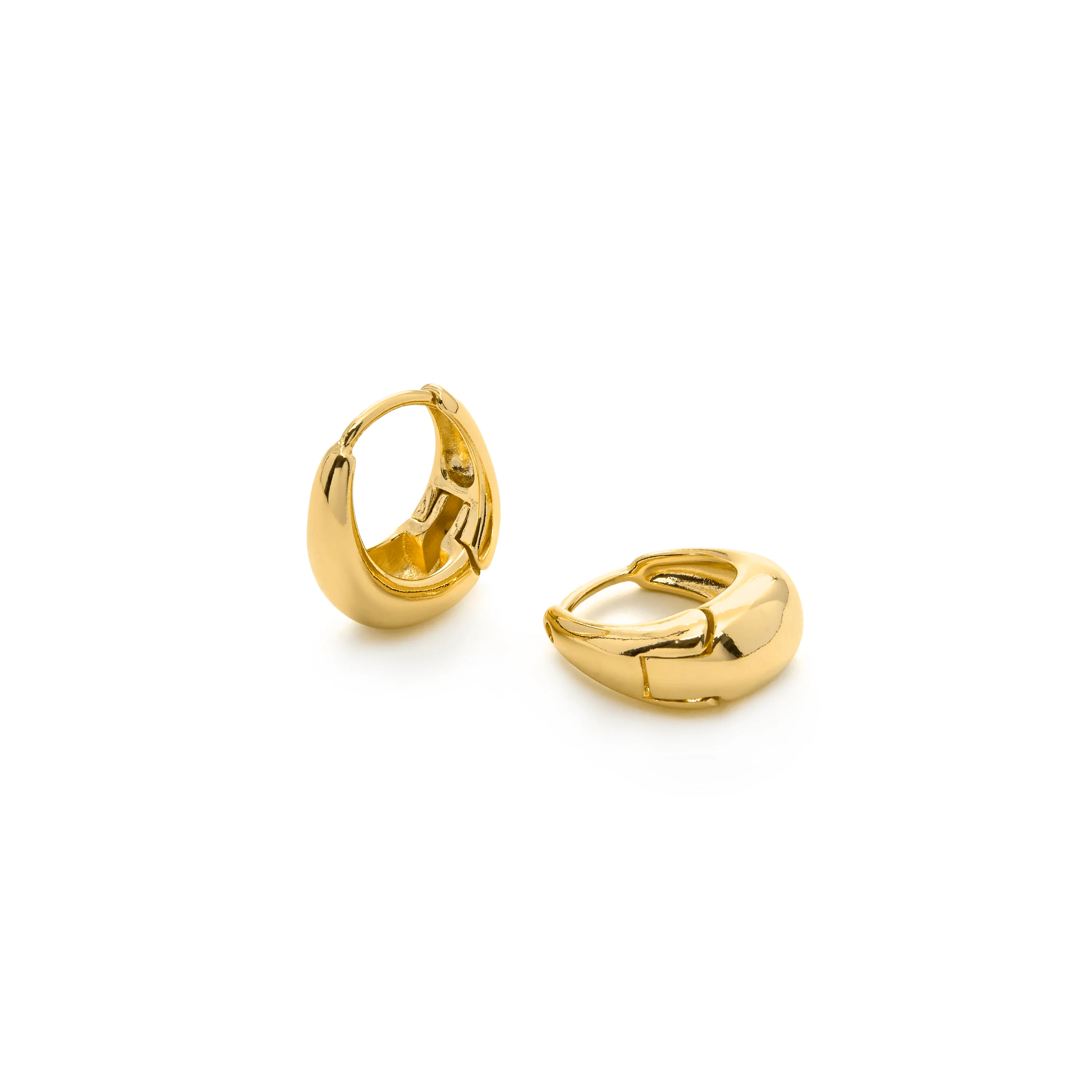 Pendientes acabado en oro amarillo de 18k - Nassal - Image 3