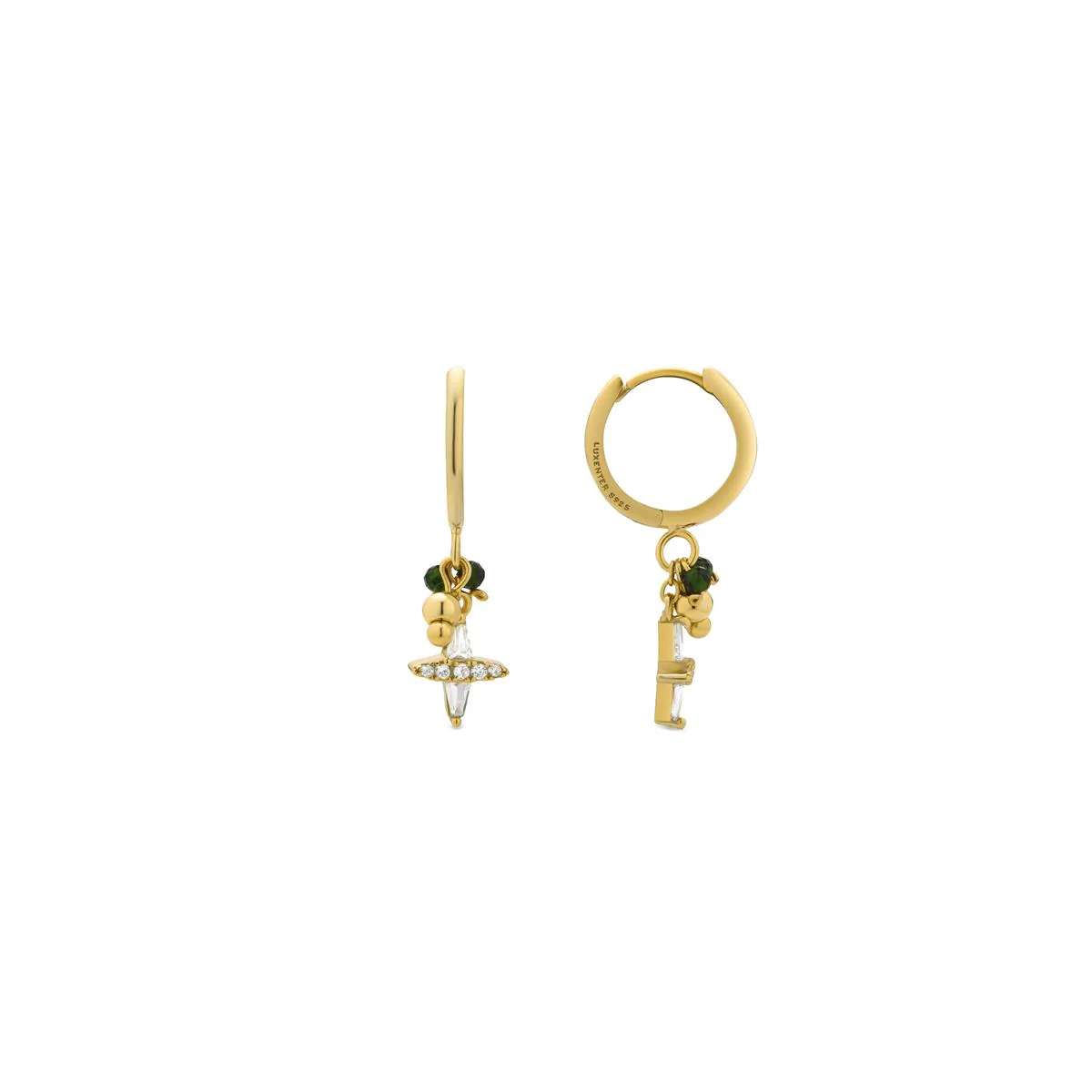 Pendientes Delus Plata de Ley 925 - Delus BLANCO