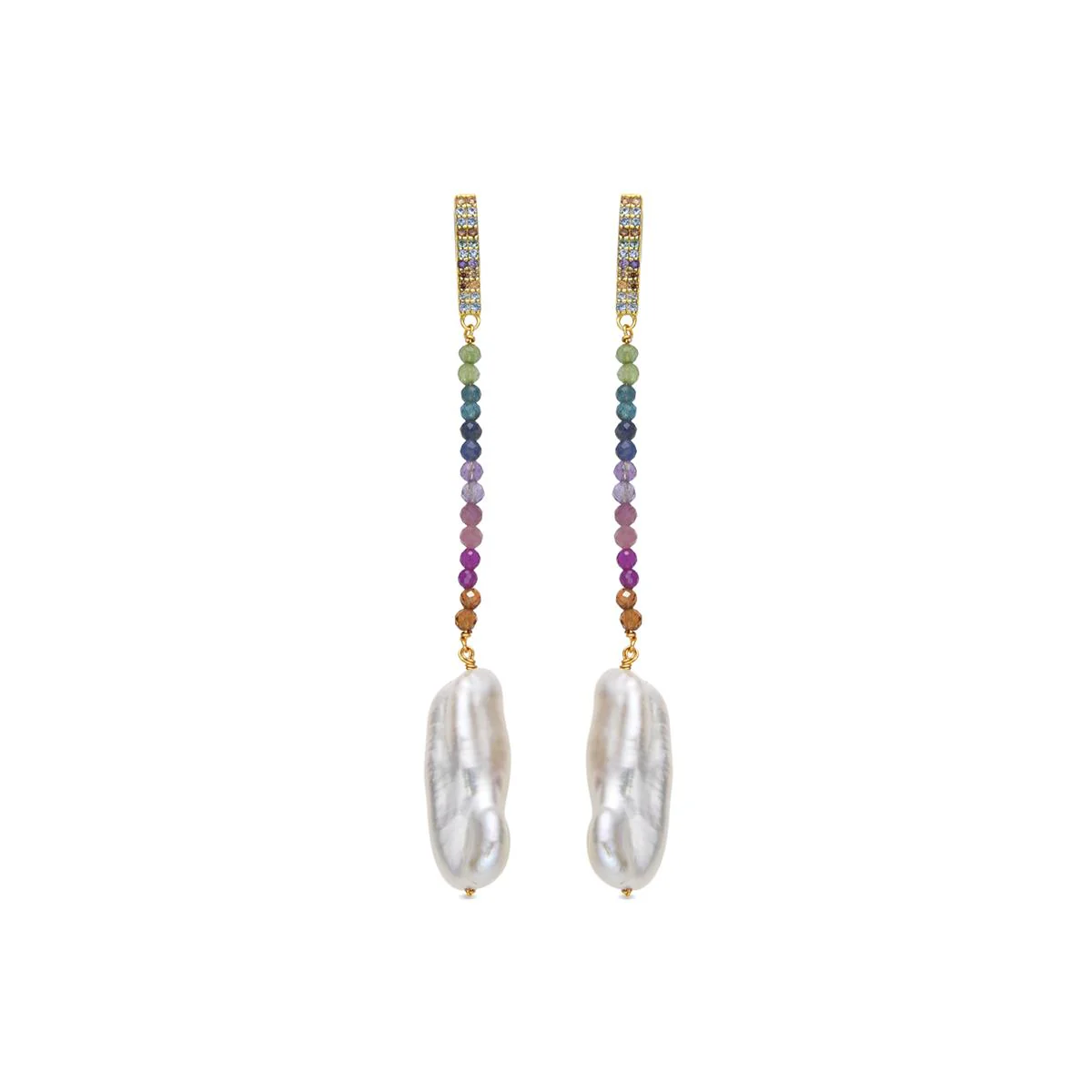 Pendientes dephia Plata de Ley 925 - Dephia BLANCO