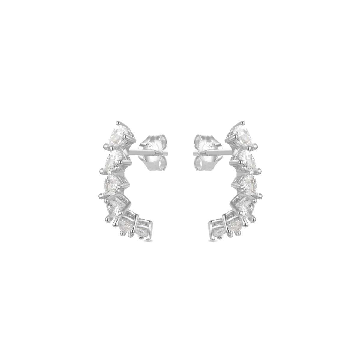 Pendientes Desyh Plata De Ley 925 - Desyh BLANCO - Image 2