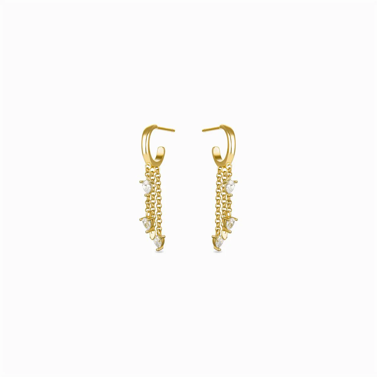Pendientes Desyh Plata De Ley 925 - Desyh AMARILLO - Image 2