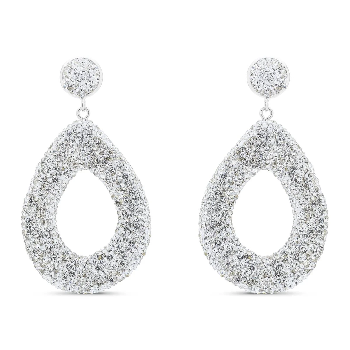 Pendientes Dicdon acabado en Rodio - Dicdon BLANCO