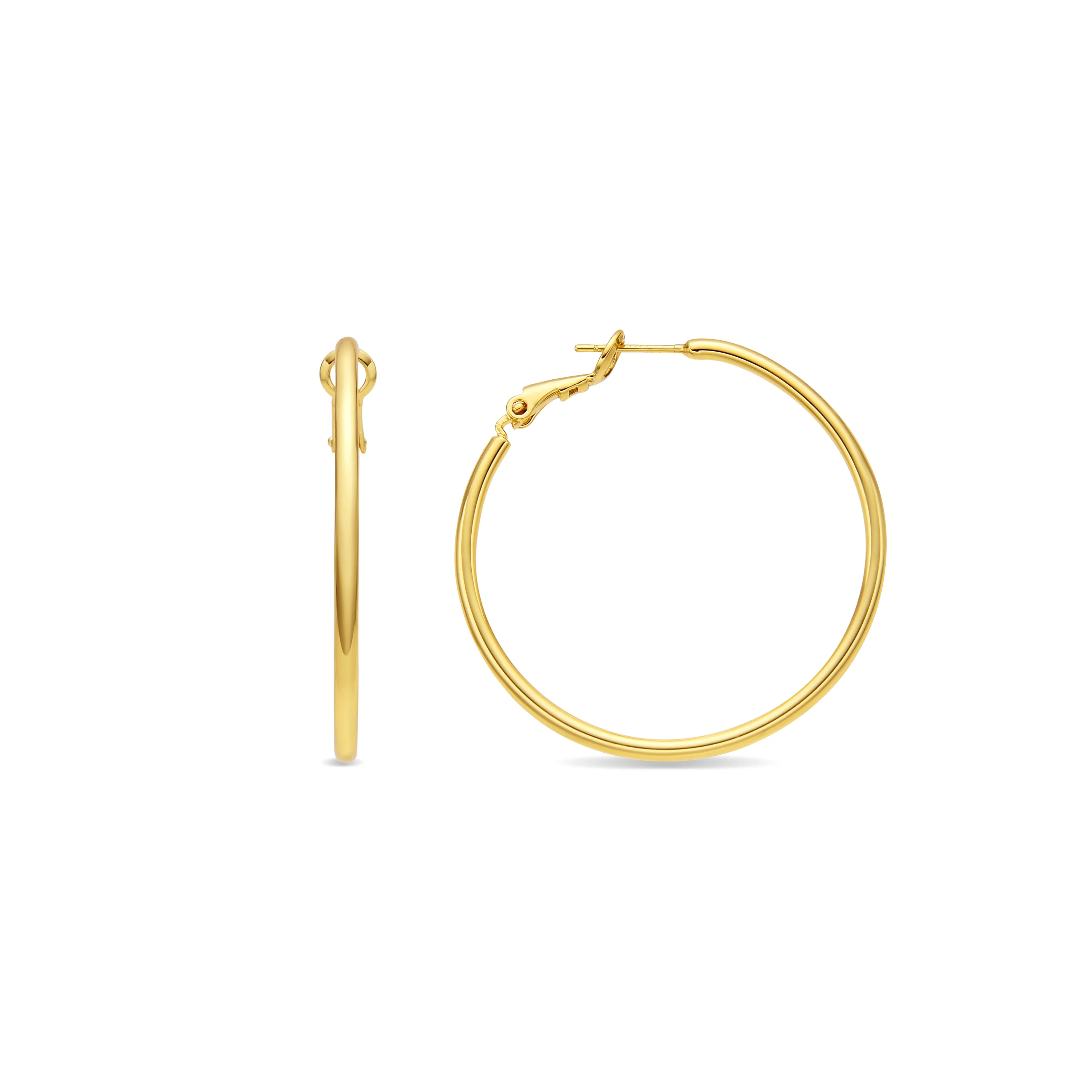 Pendientes acabado oro 18k - Dierax