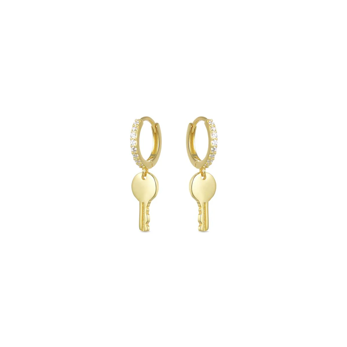 Pendientes Dikar Plata De Ley 925 - Dikar BLANCO - Image 2