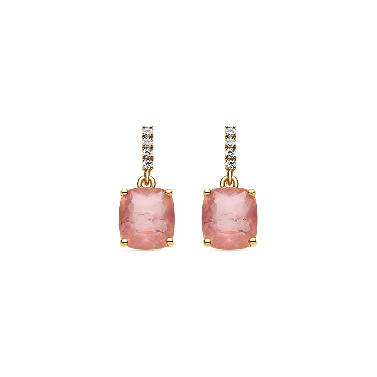 Pendientes Dinca Plata de Ley 925 - Dinca NARANJA