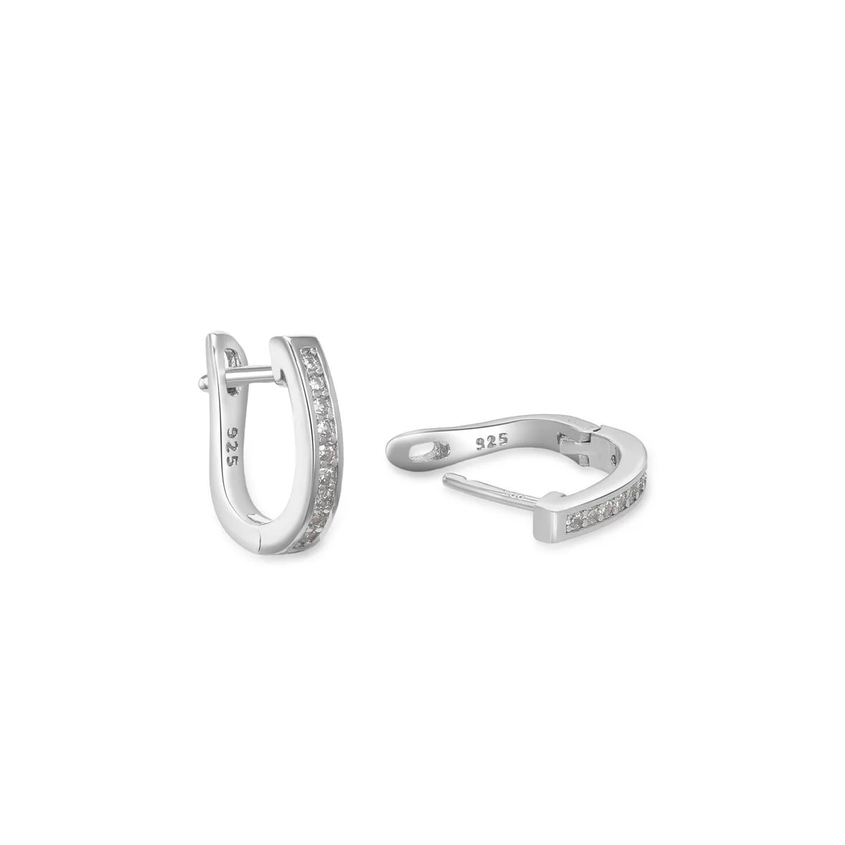 Pendientes Dinlil Plata De Ley 925 - Dinlil BLANCO - Image 3