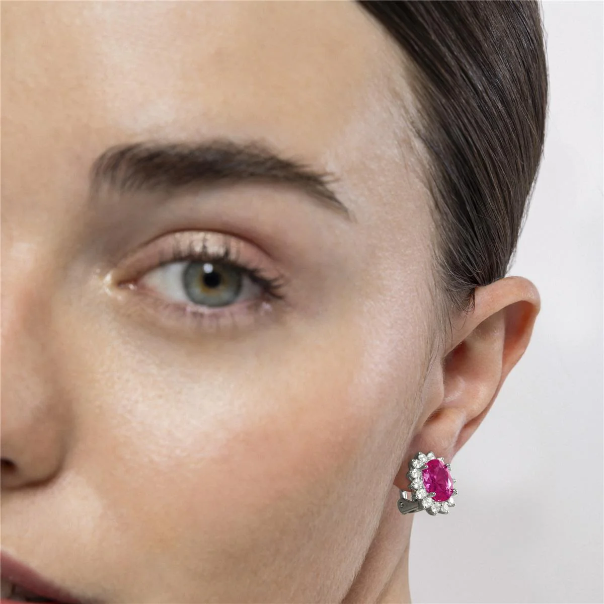 Pendientes Dinoc Plata de Ley 925 - Dinoc ROSA - Image 2