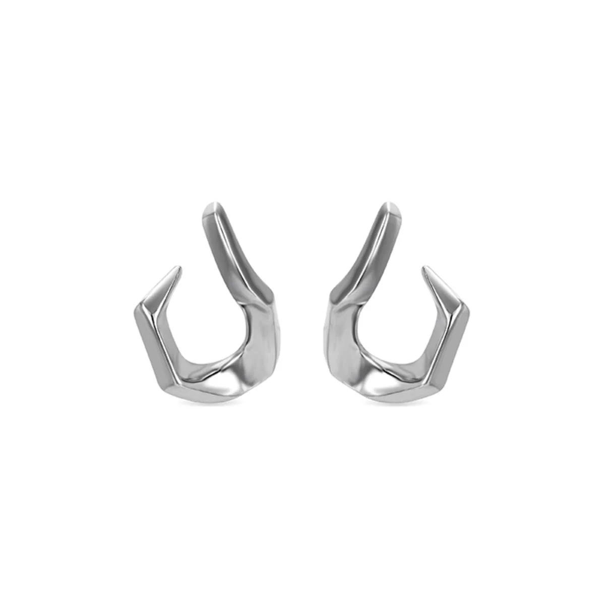 Pendientes Diraci acabado en Rodio - Diraci GRIS