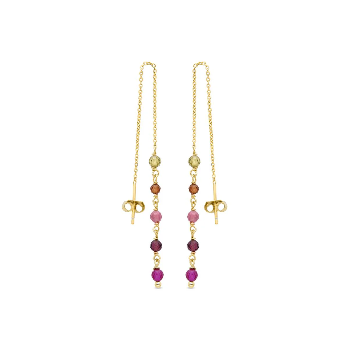 Pendientes Dirrim Plata de Ley 925 - Dirrim MULTICOLOR