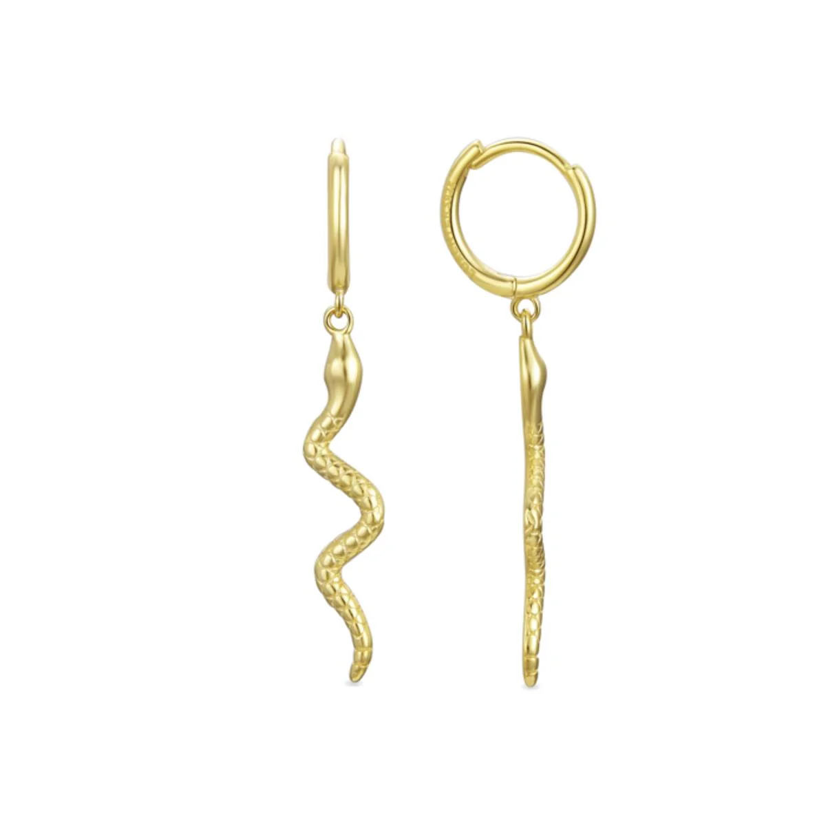 Pendientes Dobrek Plata De Ley 925 - Dobrek AMARILLO
