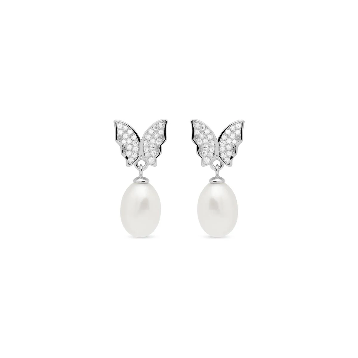 Pendientes Dochere Plata De Ley 925 - Dochere BLANCO