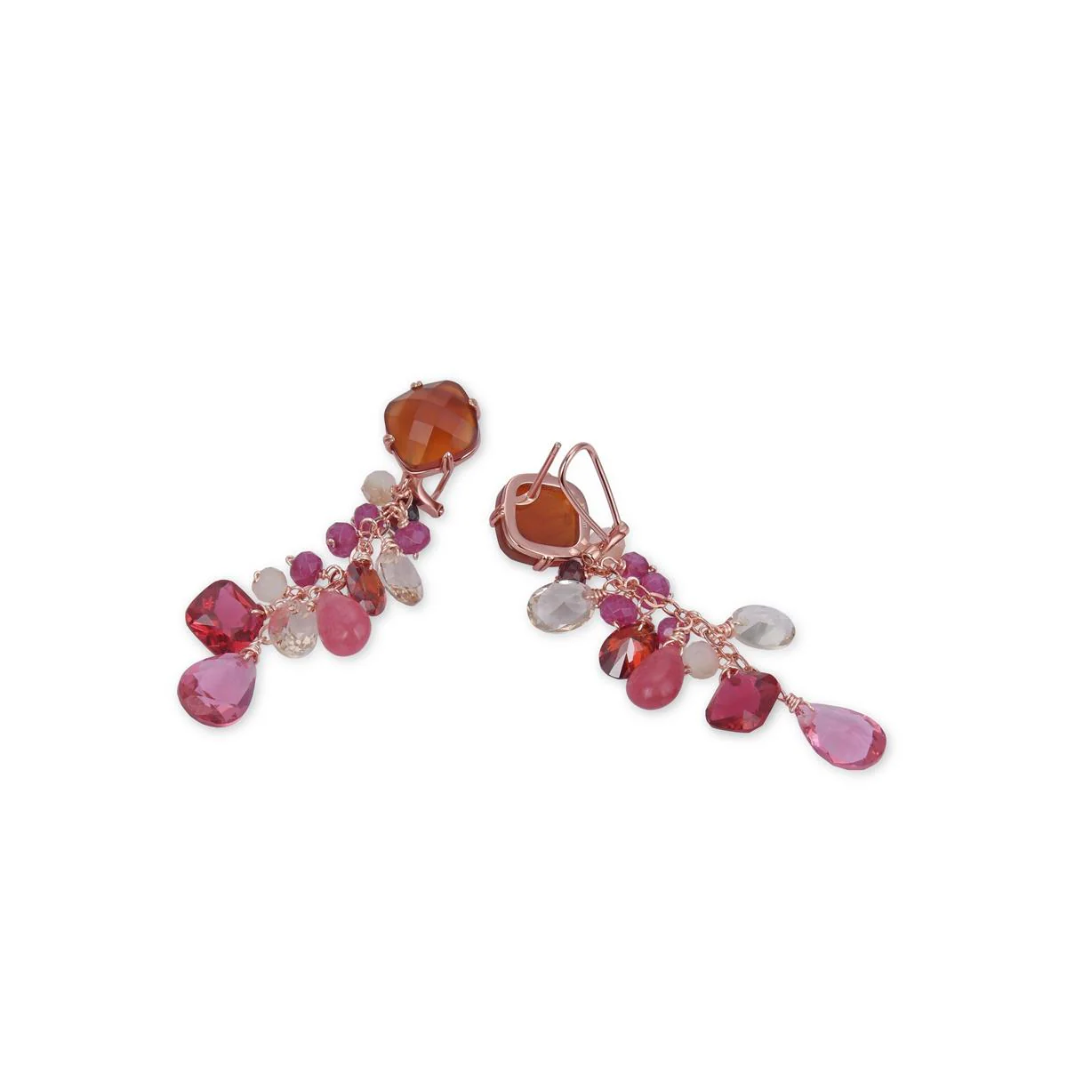 Pendientes Docmuz Plata De Ley 925 - Docmuz ROJO - Image 3